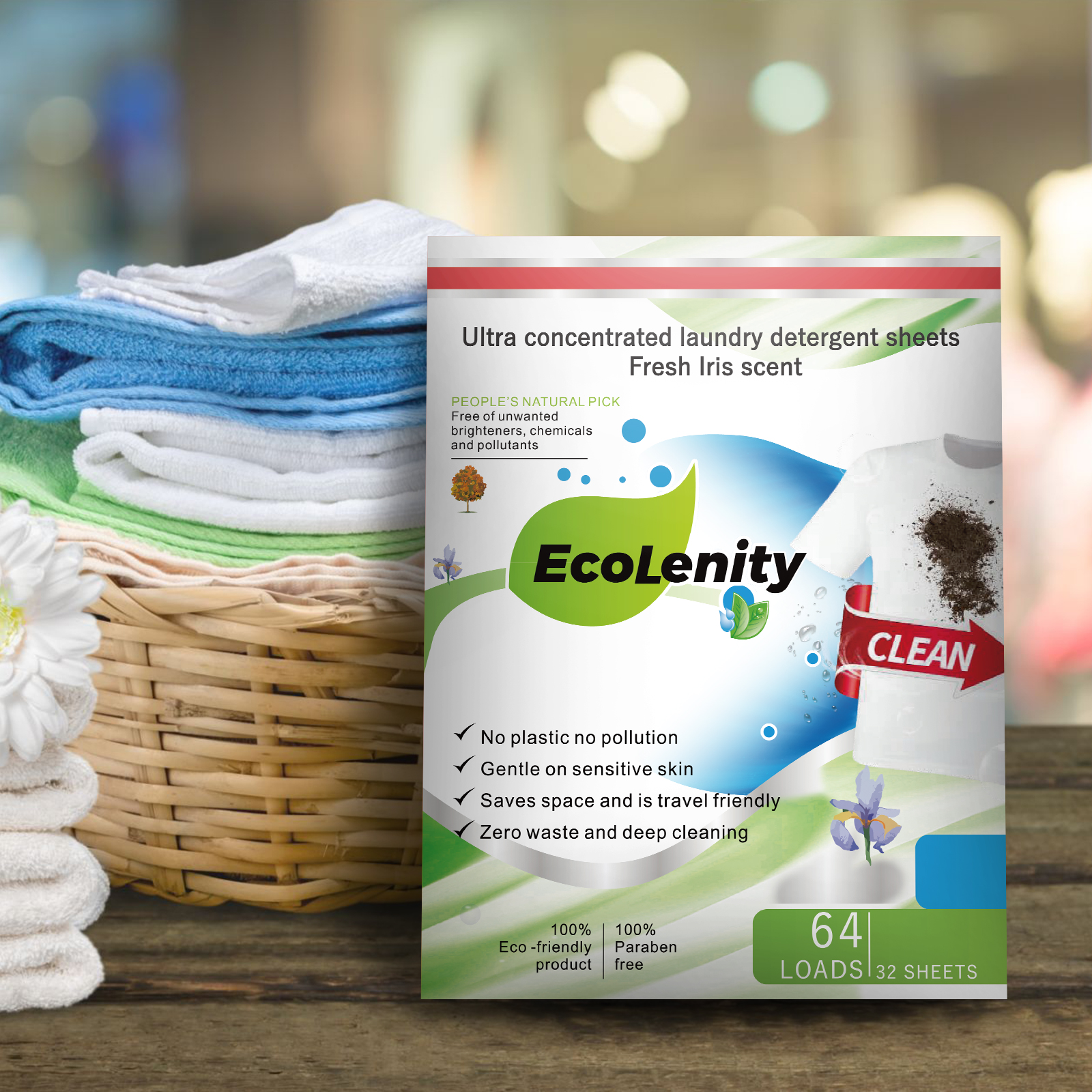 Eco-Friendly Home Essentials for Sustainable Canadian Living - EcoLenity Fresh Iris Scent Box