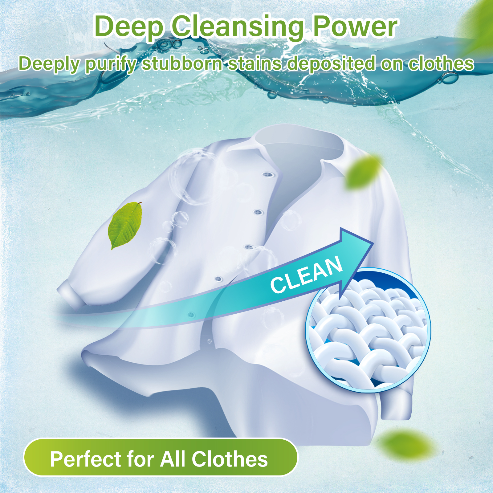 Common laundry mistakes: deep cleaning detergent for lasting fabric care